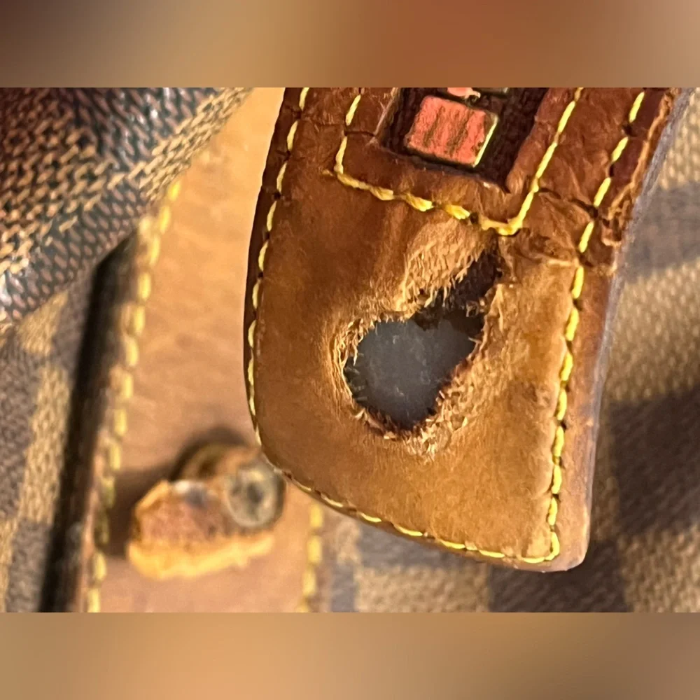 Louis Vuitton Vintage Damier Ebene Centenair Columbine Tote - Picture 14 of 16